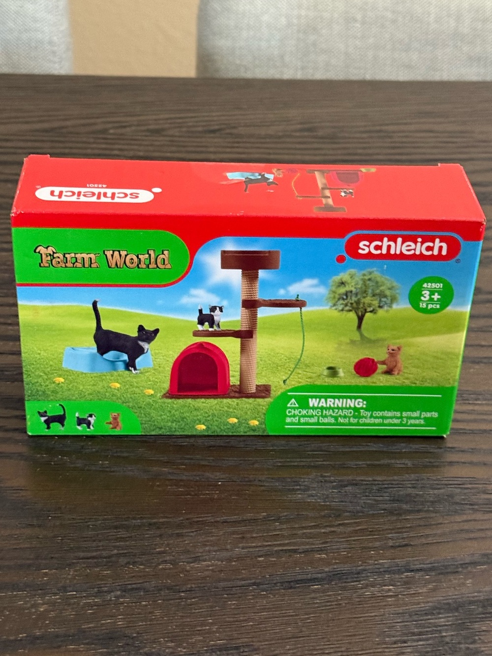 Schleich Playtime for Cute Cats 42501 NWT